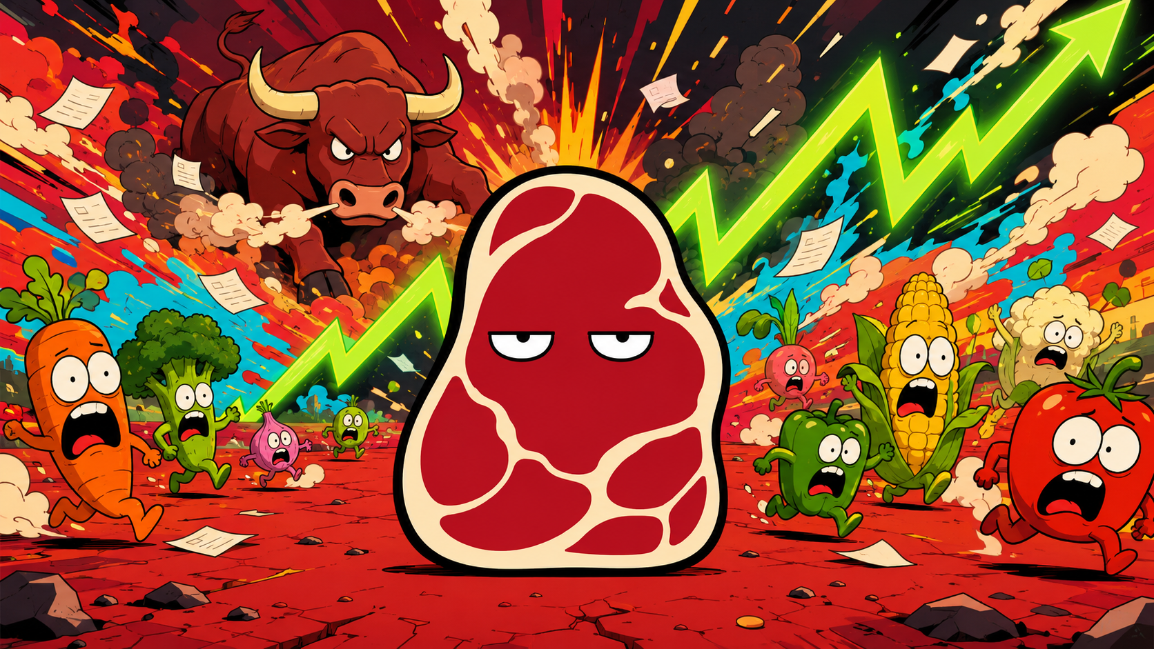 MEATMAN™ in the chaotic Meatverse